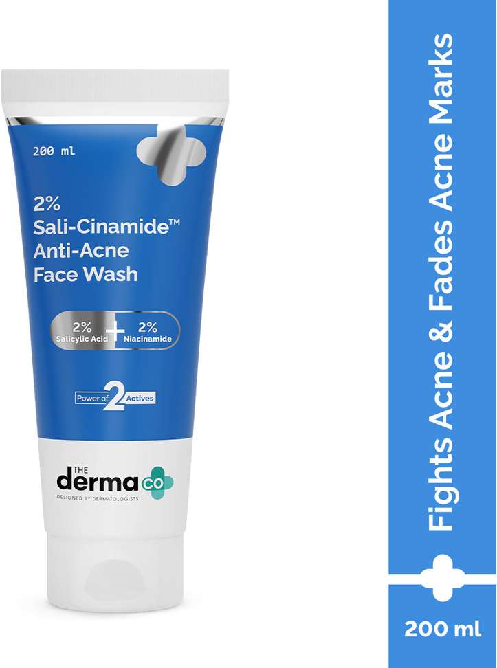 Shopsy The Derma Co 2% Sali-Cinamide Anti-Acne Face Wash 80ml - Image 2