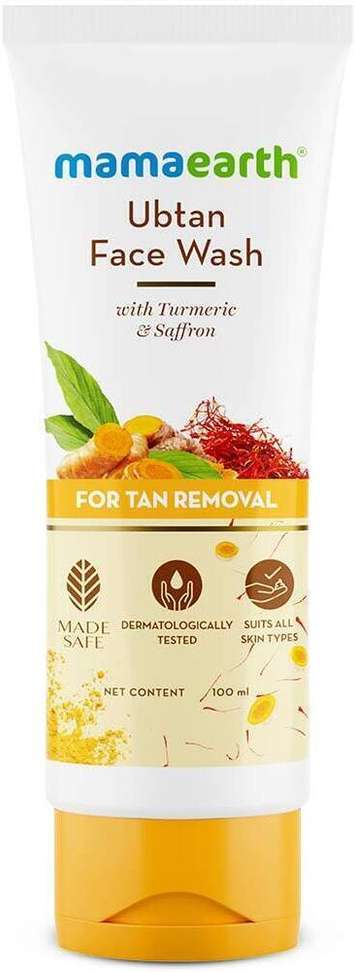 Shopsy Mamaearth Ubtan Face Wash with Turmeric & Saffron - Image 2