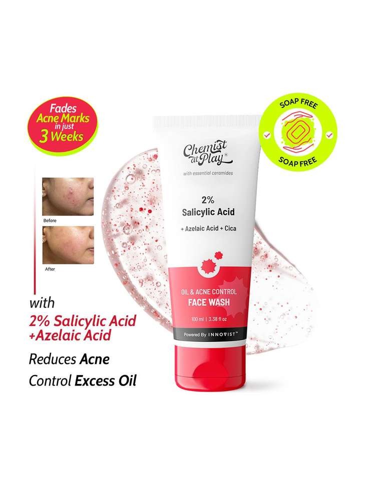 Shopsy Chemist at Play Oil & Acne Control Face Wash 100ml - Image 2