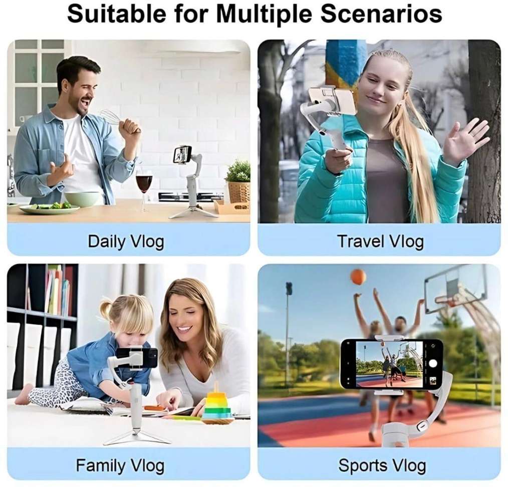 Shopsy LUMINZA M1 3 Axis Gimbal for Mobile - Image 6