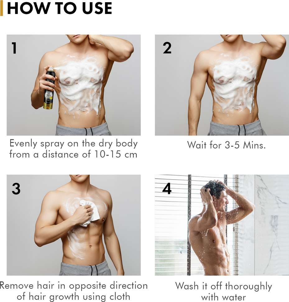 Shopsy urbangabru Hair Removal Cream Spray 200 ml - Image 8