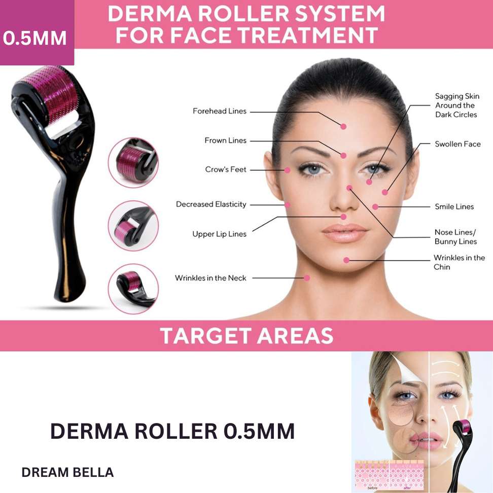 Shopsy DREAM BELLA Derma Roller 0.5mm - Image 3