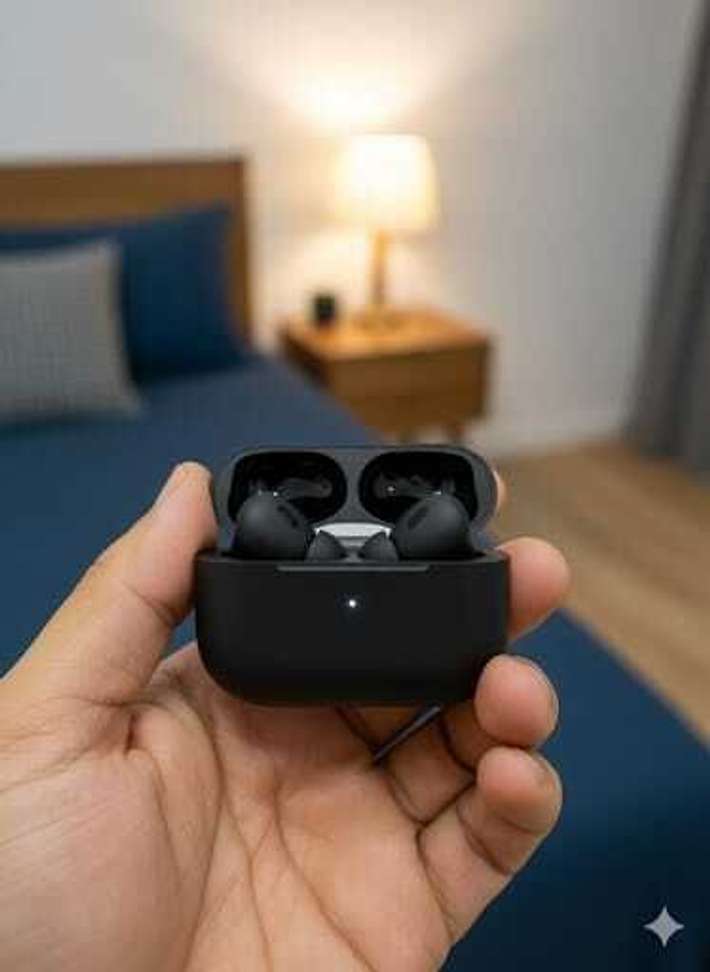 SGM TWS Airpod Black True Wireless Earbuds – Deep Bass, Mic, and 42% Price Slash
