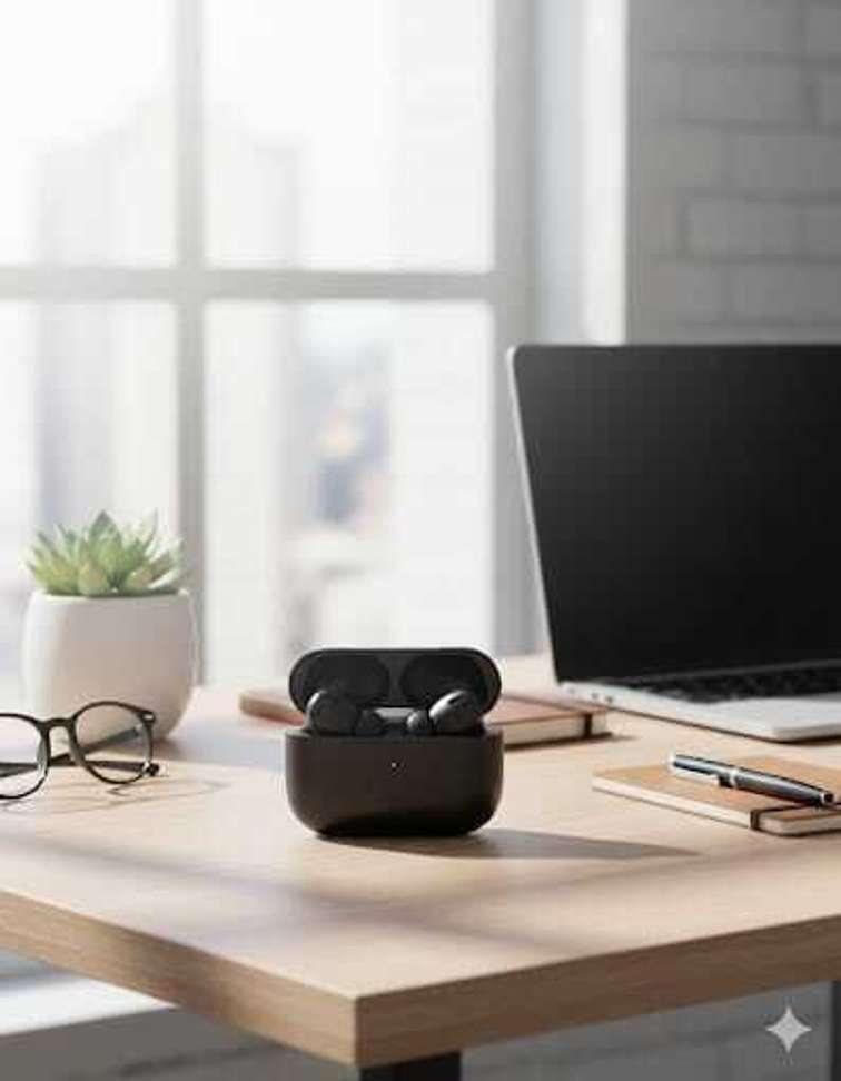 SGM TWS Airpod Black True Wireless Earbuds – Deep Bass, Stylish Design, Now ₹798