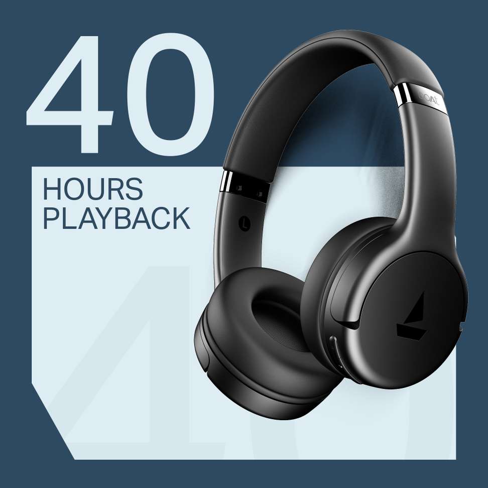Shopsy boAt Rockerz 411 40H Battery Bluetooth Headset - Image 6