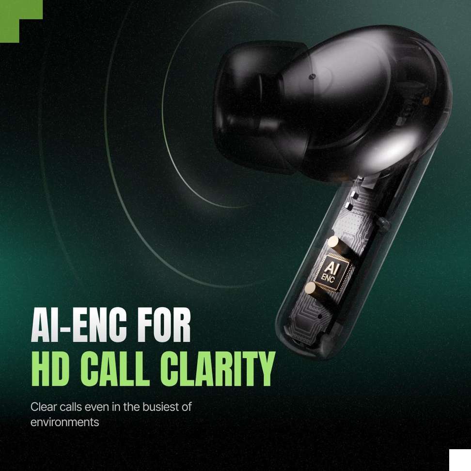 Shopsy Mivi DuoPods Blaze AI-ENC 60 Hrs 13mm Drivers - Image 5