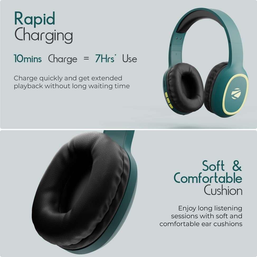 Shopsy ZEBRONICS Zeb-Thunder Bluetooth Headset - Image 7