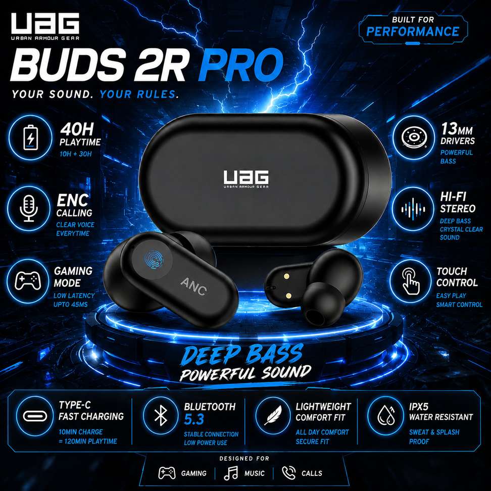 Shopsy UAG Buds 2R Wireless Earbuds - Image 2