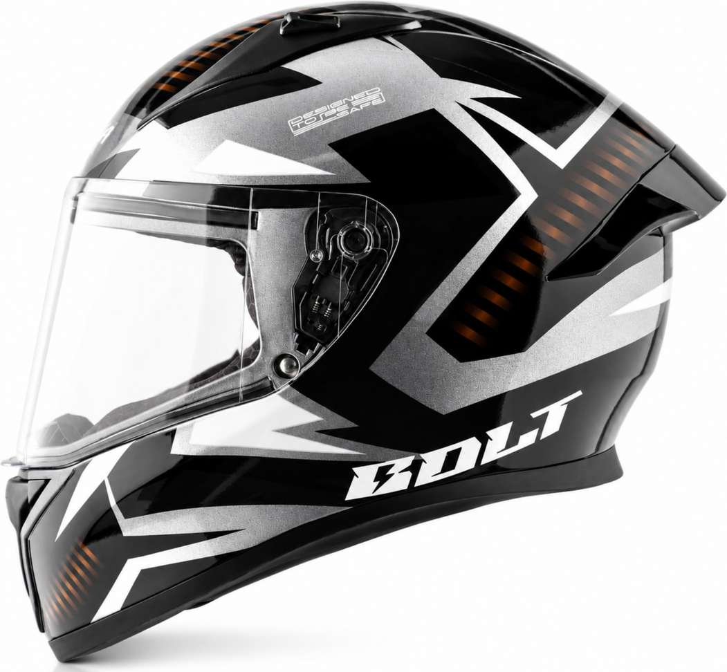 Shopsy VEGA BOLT Motorbike Helmet - Image 3