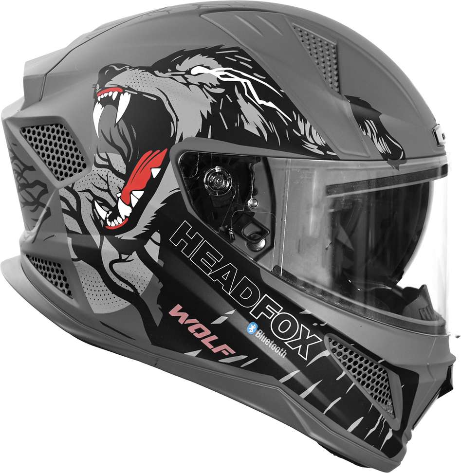 Shopsy HEADFOX N2F Wolf AI Smart Bluetooth Helmet - Image 7
