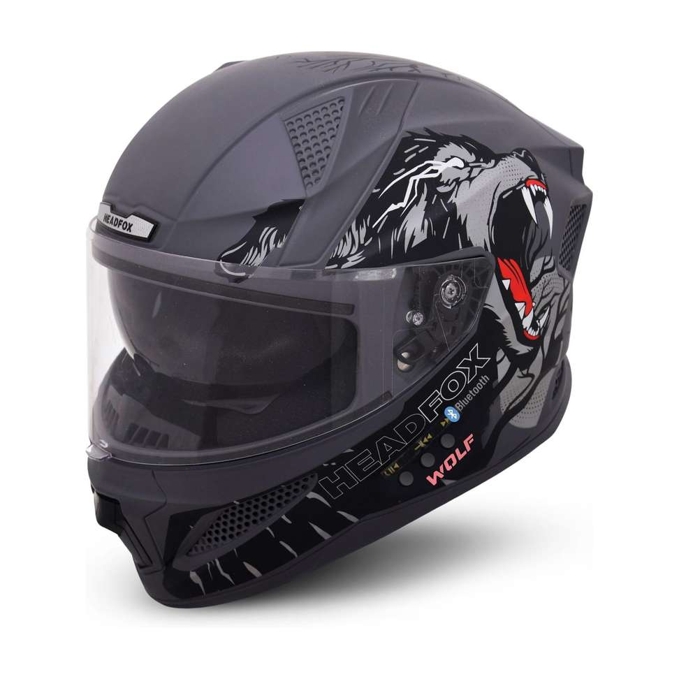 Shopsy HEADFOX N2F Wolf AI Smart Bluetooth Helmet - Image 2