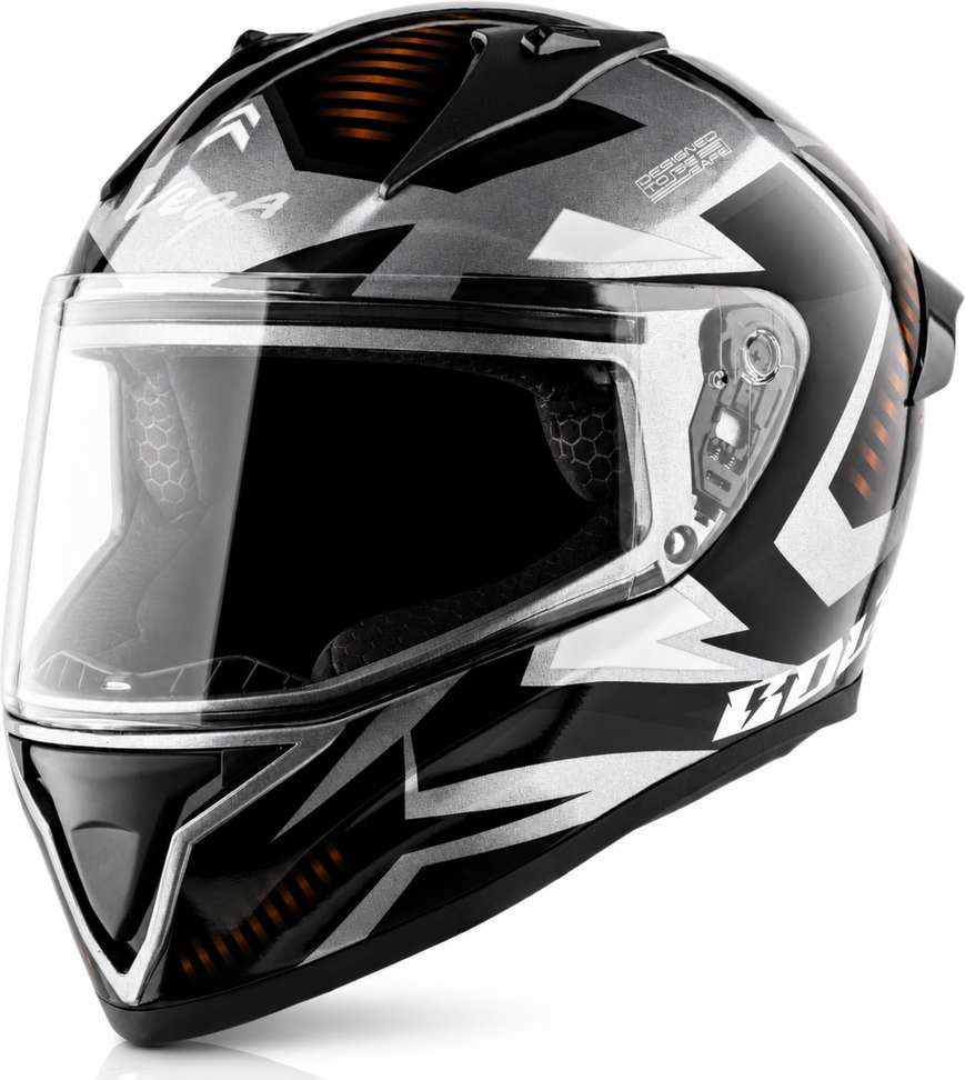 Shopsy VEGA BOLT Motorbike Helmet - Image 2