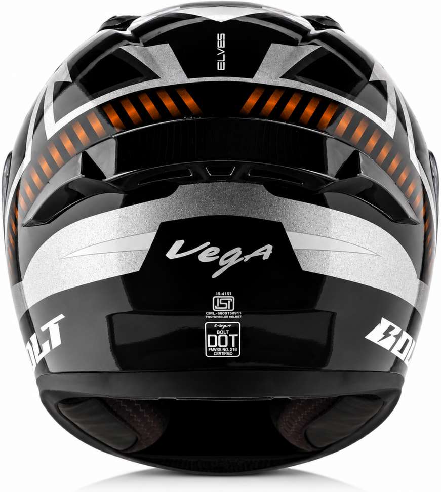 Shopsy VEGA BOLT Motorbike Helmet - Image 6