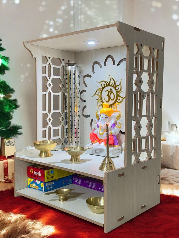 Shopsy HOODWIN Pooja Mandir Home Office 18x16x8.75 Inch 18 L - Image 2