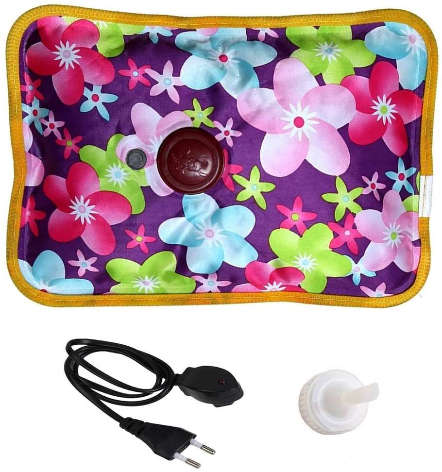 Fluent Electric Hot Water Bag Auto Power Cut Off Pain Relief Warm 1 L