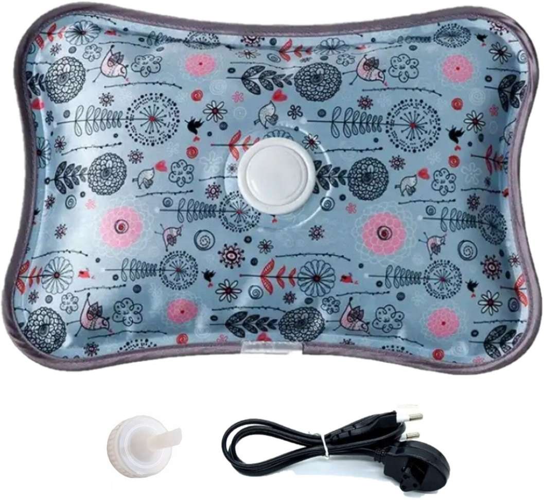 Fluent Electric Hot Water Bag Auto Power Cut Off Pain Relief Warm Fl10 1 L