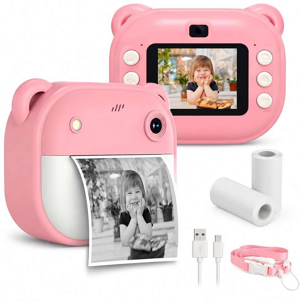 Shopsy Monex 13MP 1080P HD Kids Instant Print Camera - Image 2