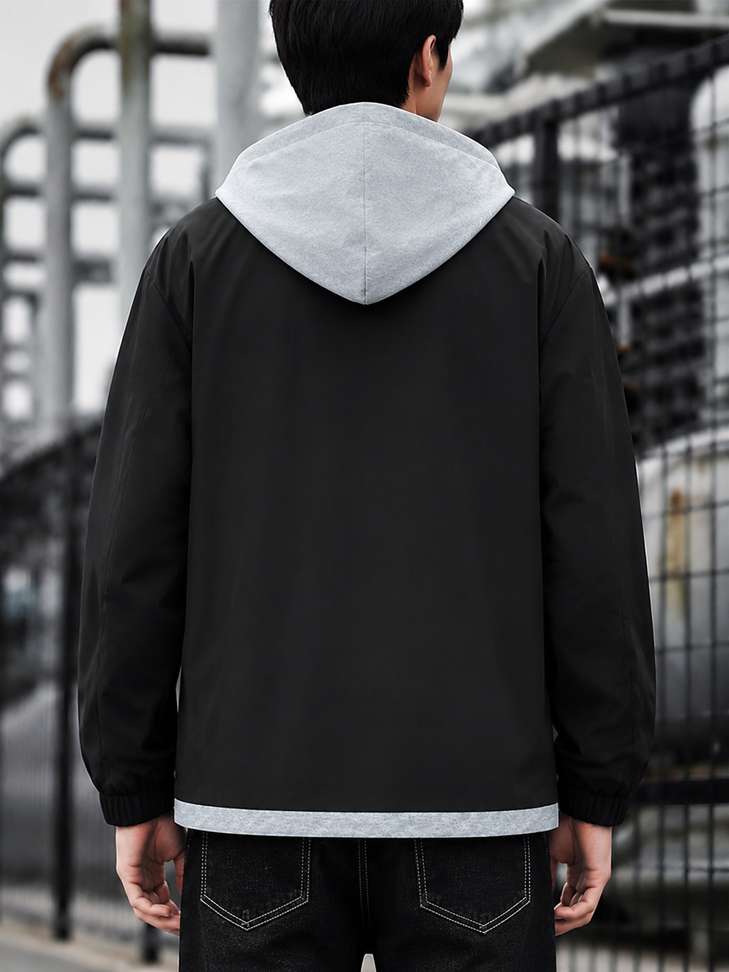 Shopsy FUTSE PENO Full Sleeve Solid Men Jacket - Image 6