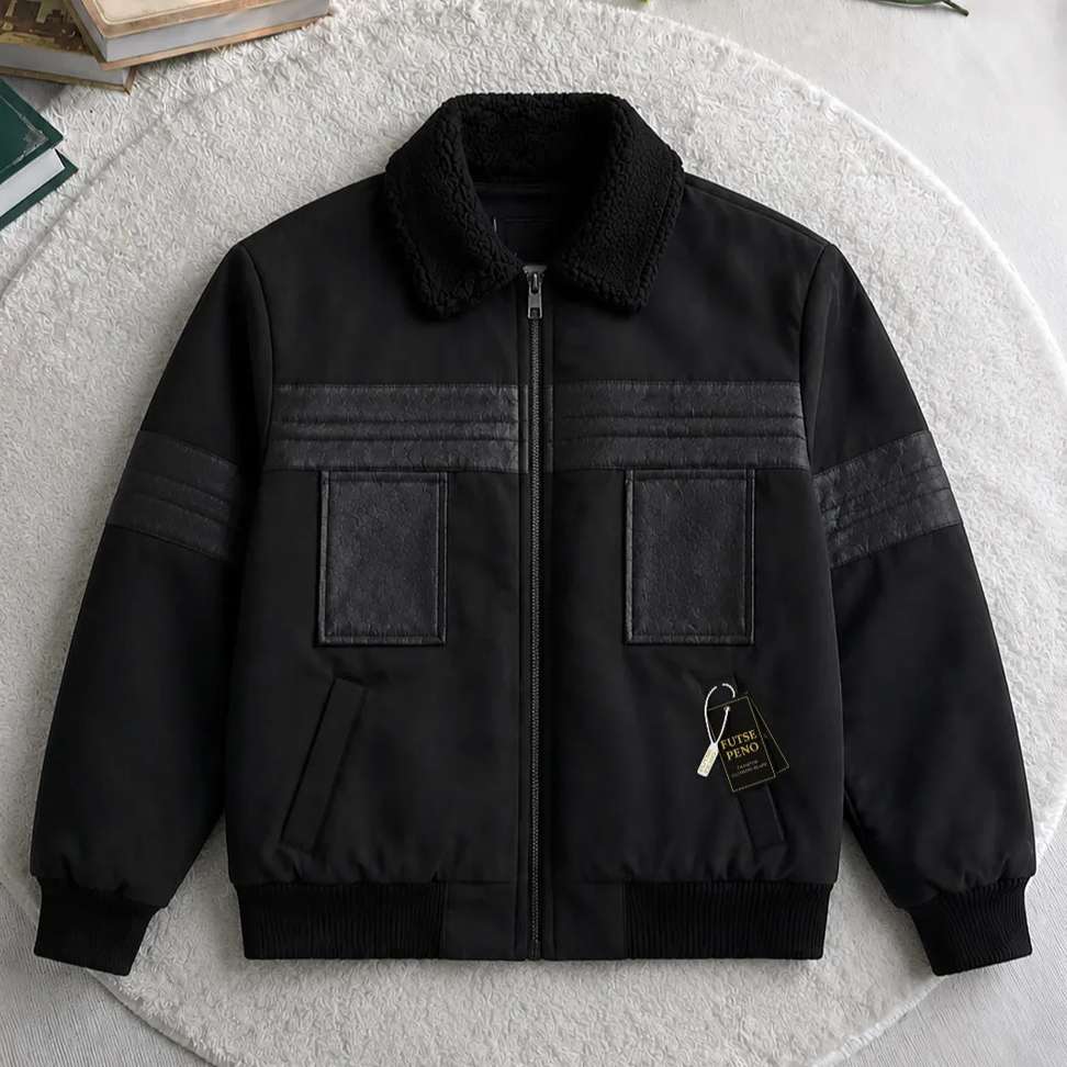 Shopsy FUTSE PENO Full Sleeve Solid Men Jacket - Image 3