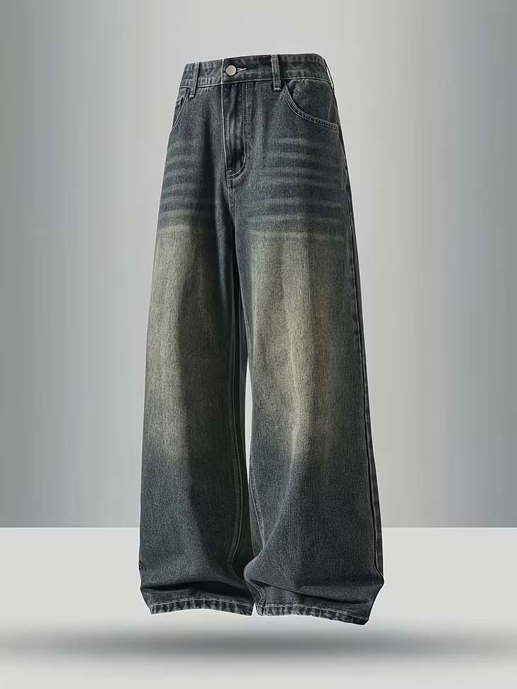 Shopsy Men Blue Baggy Fit Jeans - Image 2