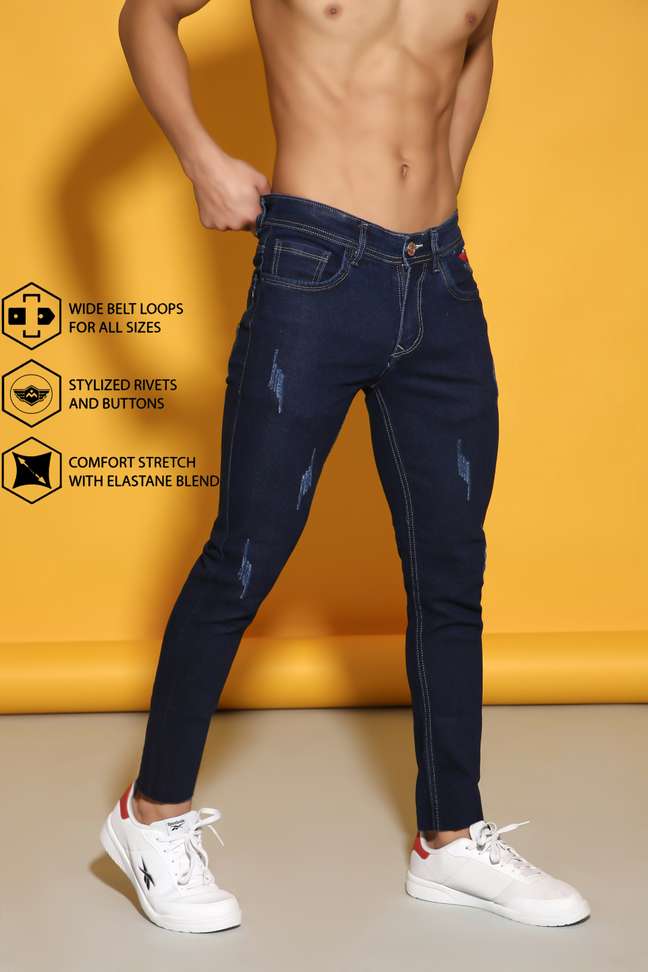 Podge Slim Men Dark Blue Jeans – 81% OFF Review, Lowest Price, Best Value Denim