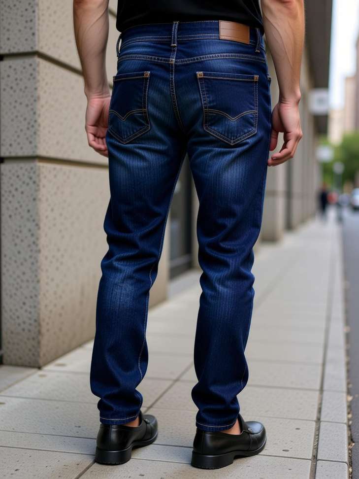 Comfits Slim Men Blue Jeans
