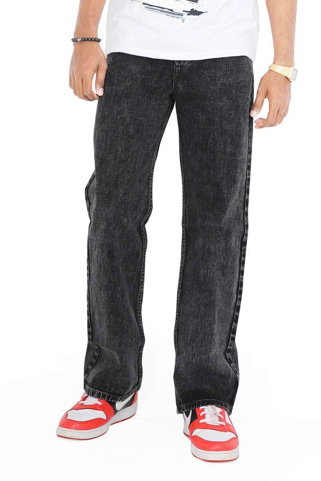Rileyrush Boyfriend Men Black Grey Jeans
