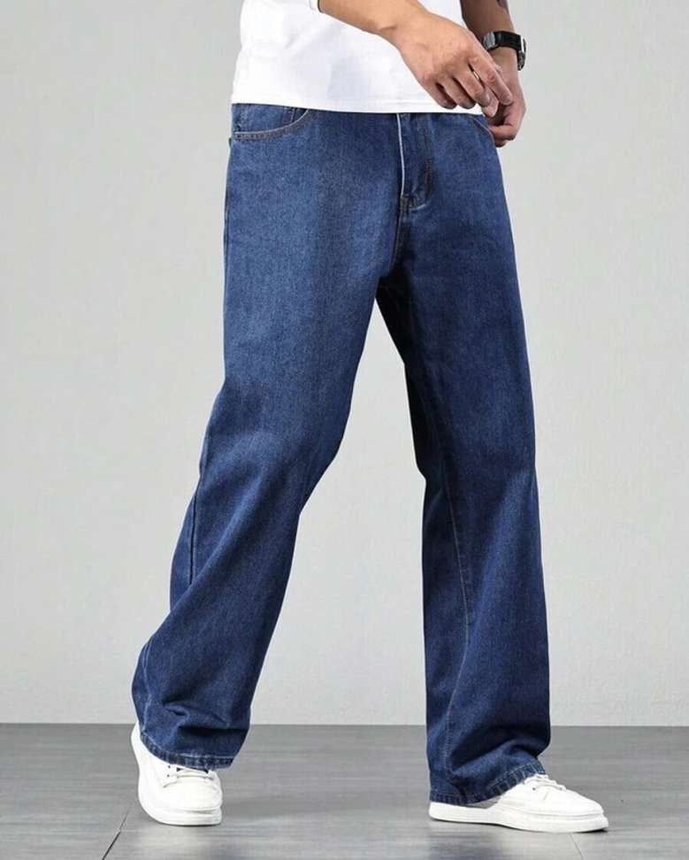DENIM FIT Loose Fit Men Dark Blue Jeans - Buy DENIM FIT Loose Fit Men Dark Blue Jeans Online at Best Prices in India | Shopsy.in - Image 3