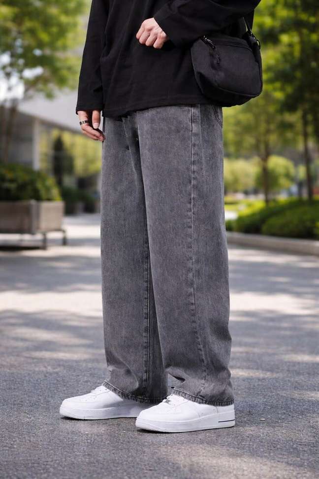 Shopsy CABRRR Loose Fit Men Grey Jeans - Image 5
