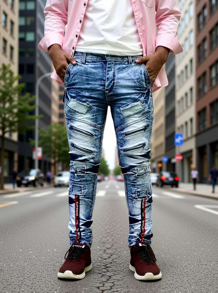 Tracknjeans Slim Men Light Blue Jeans