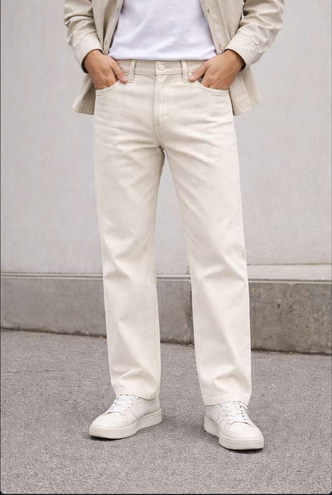 Shopsy wearworld Loose Fit Men Beige Jeans - Image 5