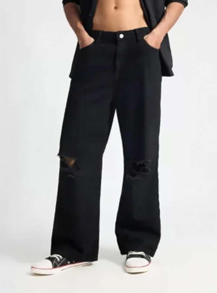 Jeancherry Jogger Fit Men Black Jeans – 68% OFF, Lowest Price ₹406