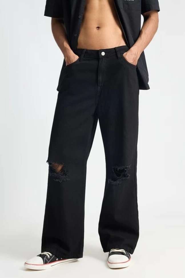 Brexx Regular Men Black Jeans