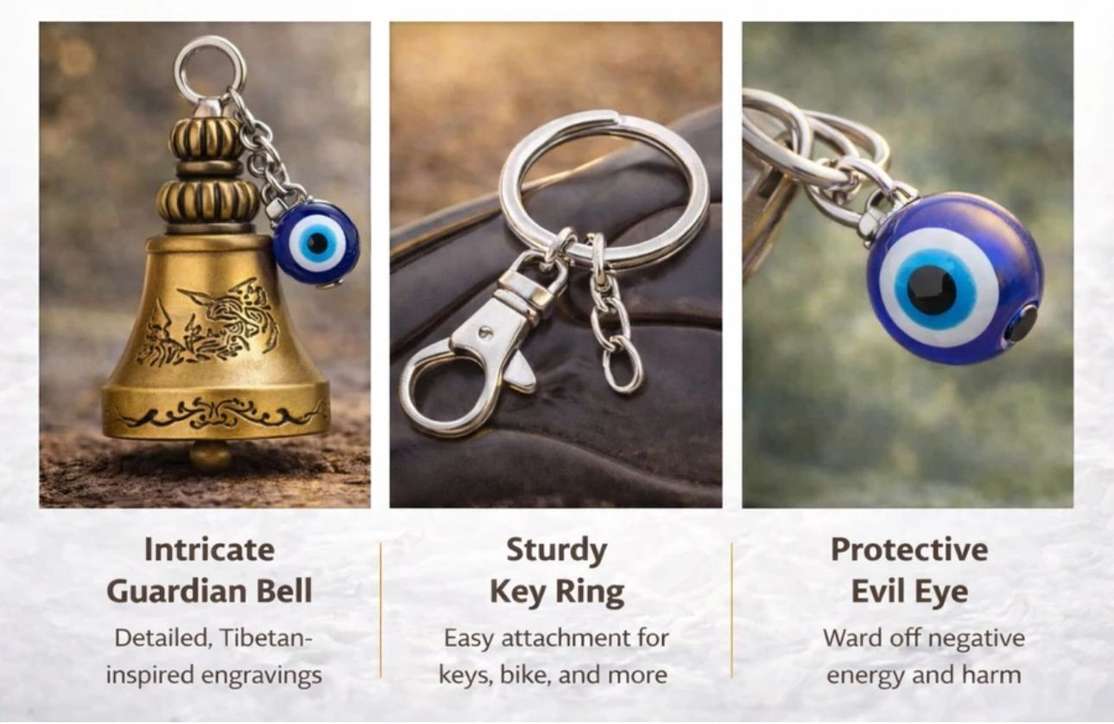 Shopsy Crafty Villa Guardian Bell for Bike - Image 3