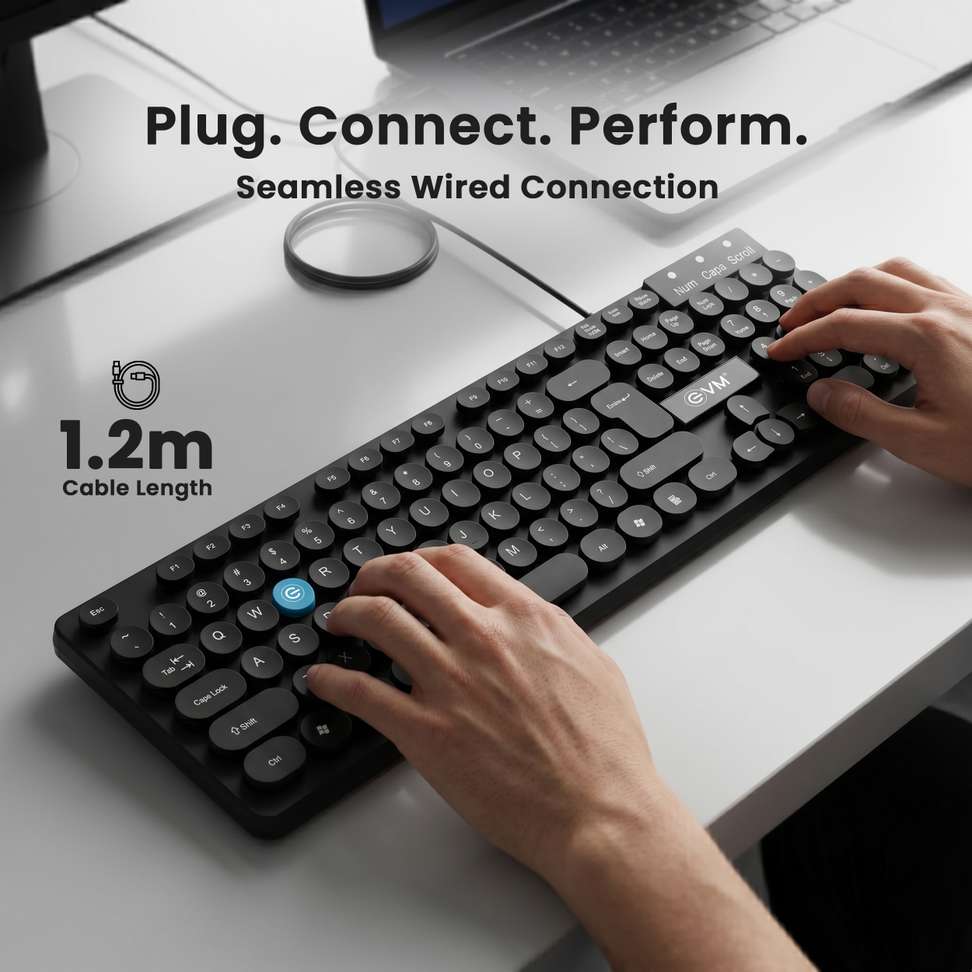 Shopsy EVM WDK-315 Wired USB Keyboard - Image 4
