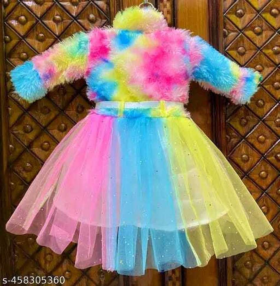 Shopsy AsSahanaraDresses Baby Girls Calf Length Dress - Image 3