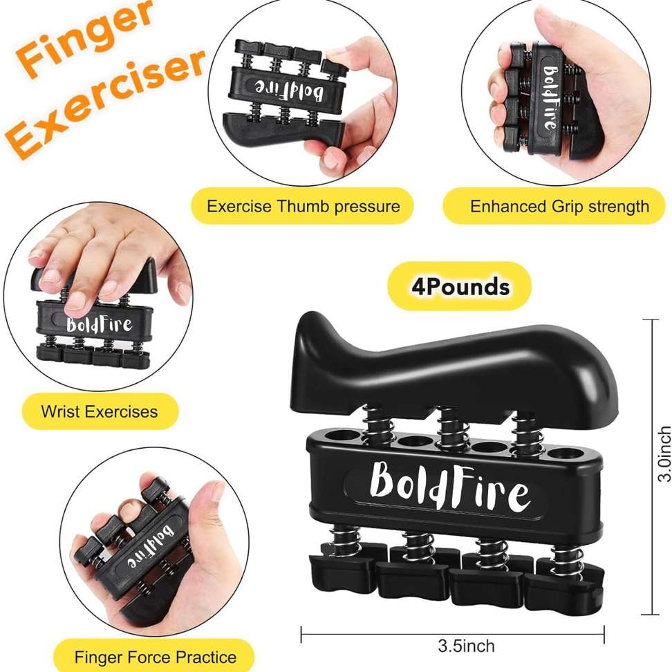 Shopsy BoldFire Combo Pack of 3 Resistance Tubes & Digital 60 kg - Image 5