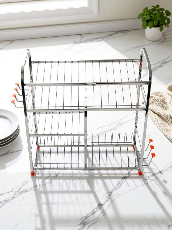 Shopsy 4-Tier Kitchen Organizer Rack - Image 3