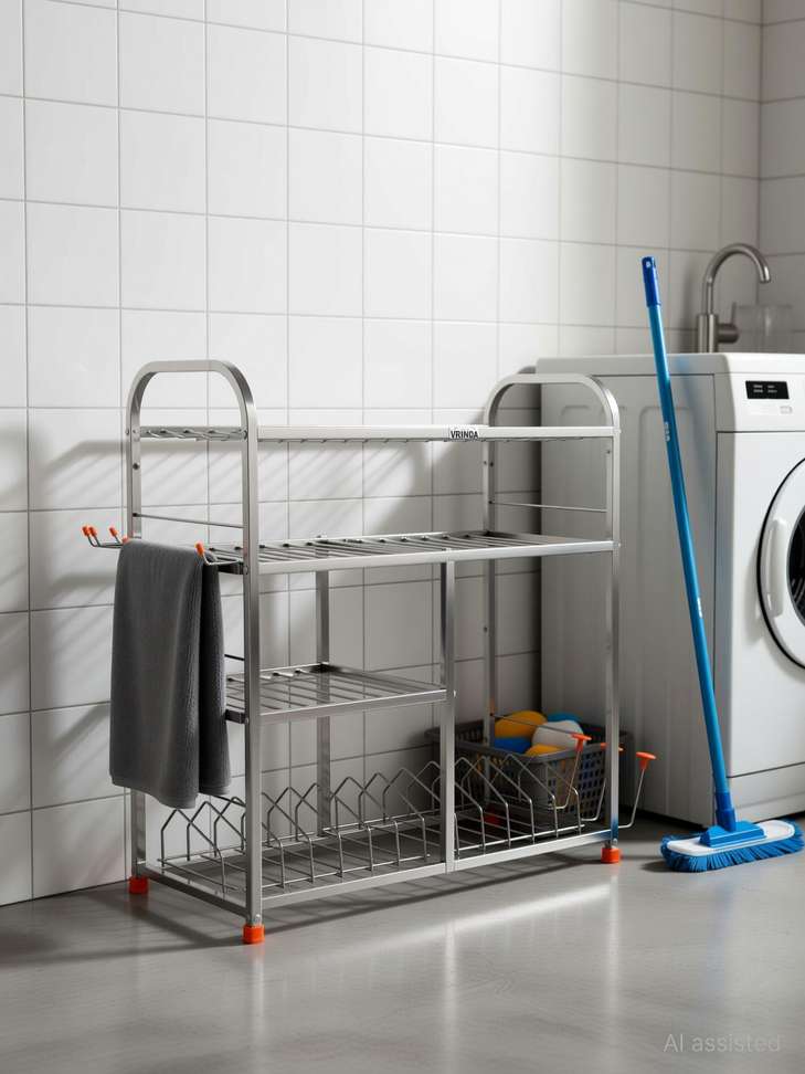 Shopsy 4-Tier Kitchen Organizer Rack - Image 5