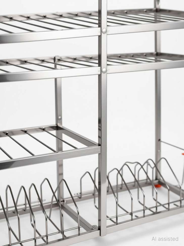 Shopsy 4-Tier Kitchen Organizer Rack - Image 4