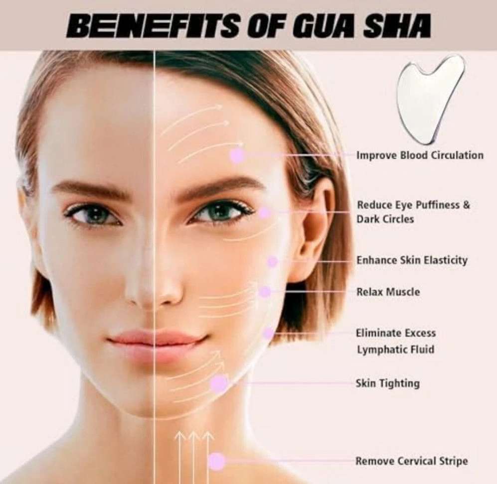 Shopsy Qudsia Heart Shape 01 Gua Sha Massager - Image 4
