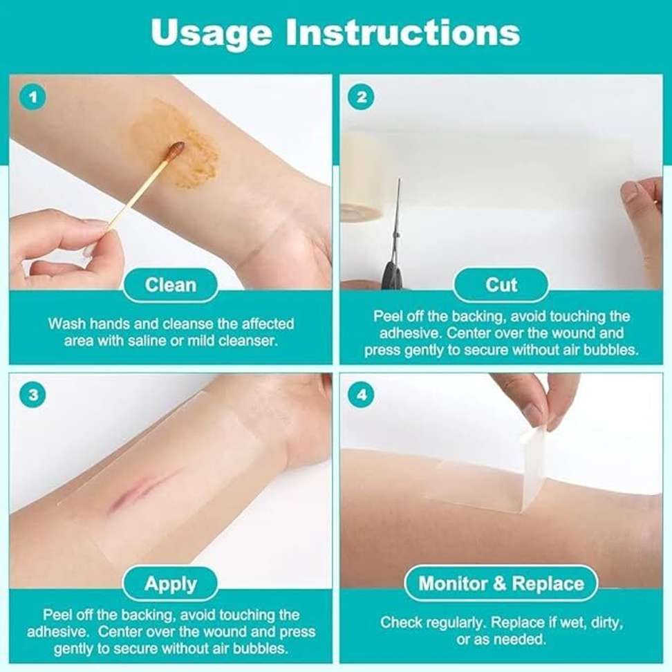 Shopsy MSVTRADESS Hydrocolloid Dressing Roll - Image 5