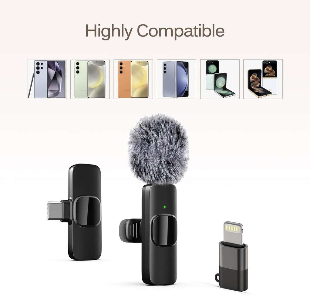 Shopsy MOBONE Furry K8 Wireless Lavalier Mic - Image 6