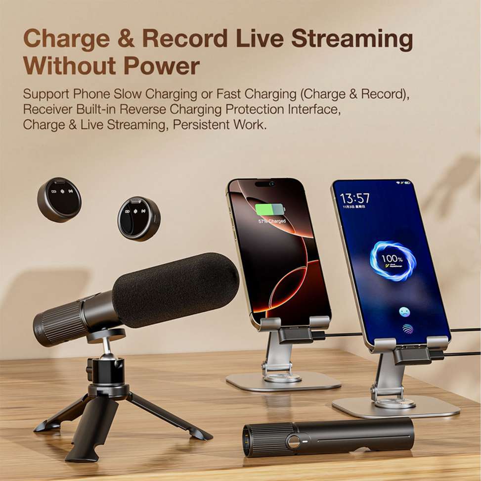 Shopsy HRYFiNE S93 Type-C Noise Cancellation Microphone - Image 4