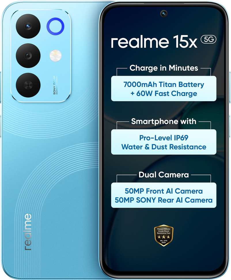 Shopsy realme 15x 5G 128GB 8GB RAM Pack of 15 · 5 g (75 g total) - Image 2