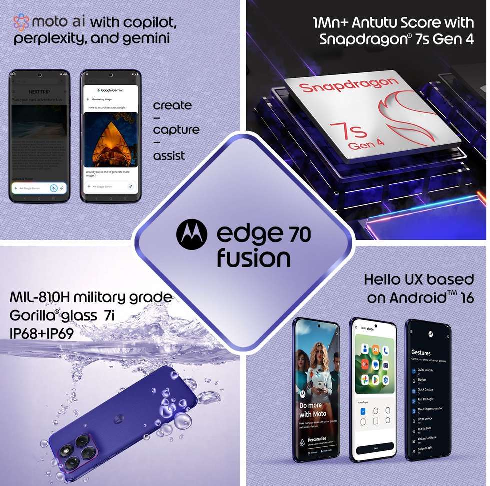 Shopsy Motorola Edge 70 Fusion 512GB 12GB RAM - Image 5
