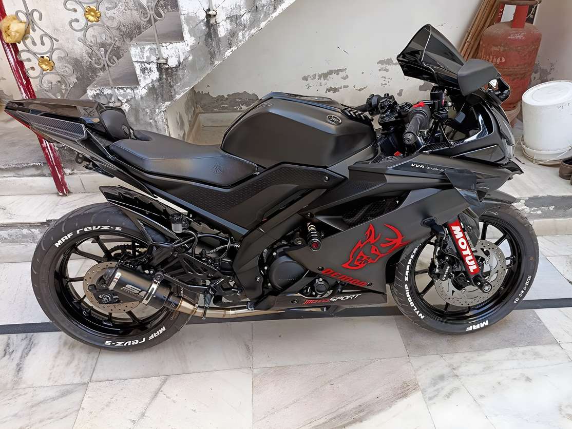 VELOCITY VIBES Rear Mud Guard For Yamaha R15 NA - Image 5