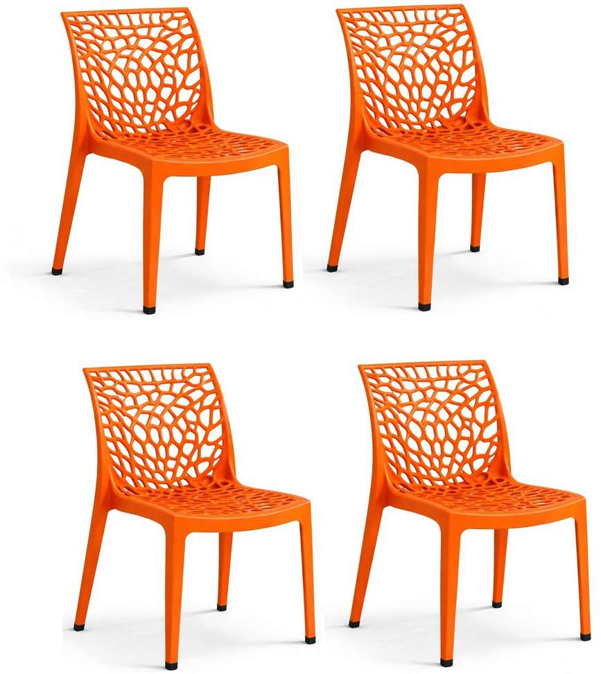 Shopsy SRI GAYATHRI POLYMERS Premium Web Design Plastic Chair - Image 2