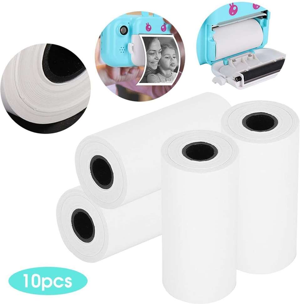 Shopsy Zokio Kids Camera Thermal Paper Rolls 10-Pack - Image 5