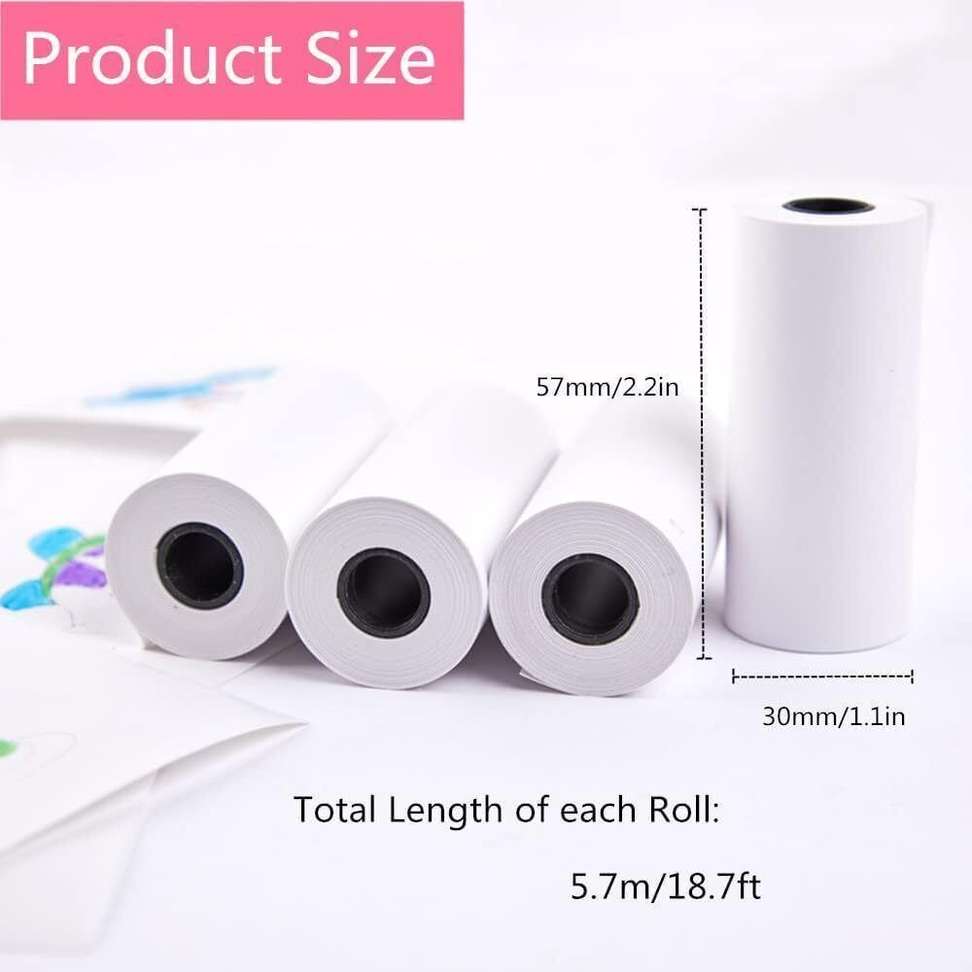 Shopsy Zokio Kids Camera Thermal Paper Rolls 10-Pack - Image 4